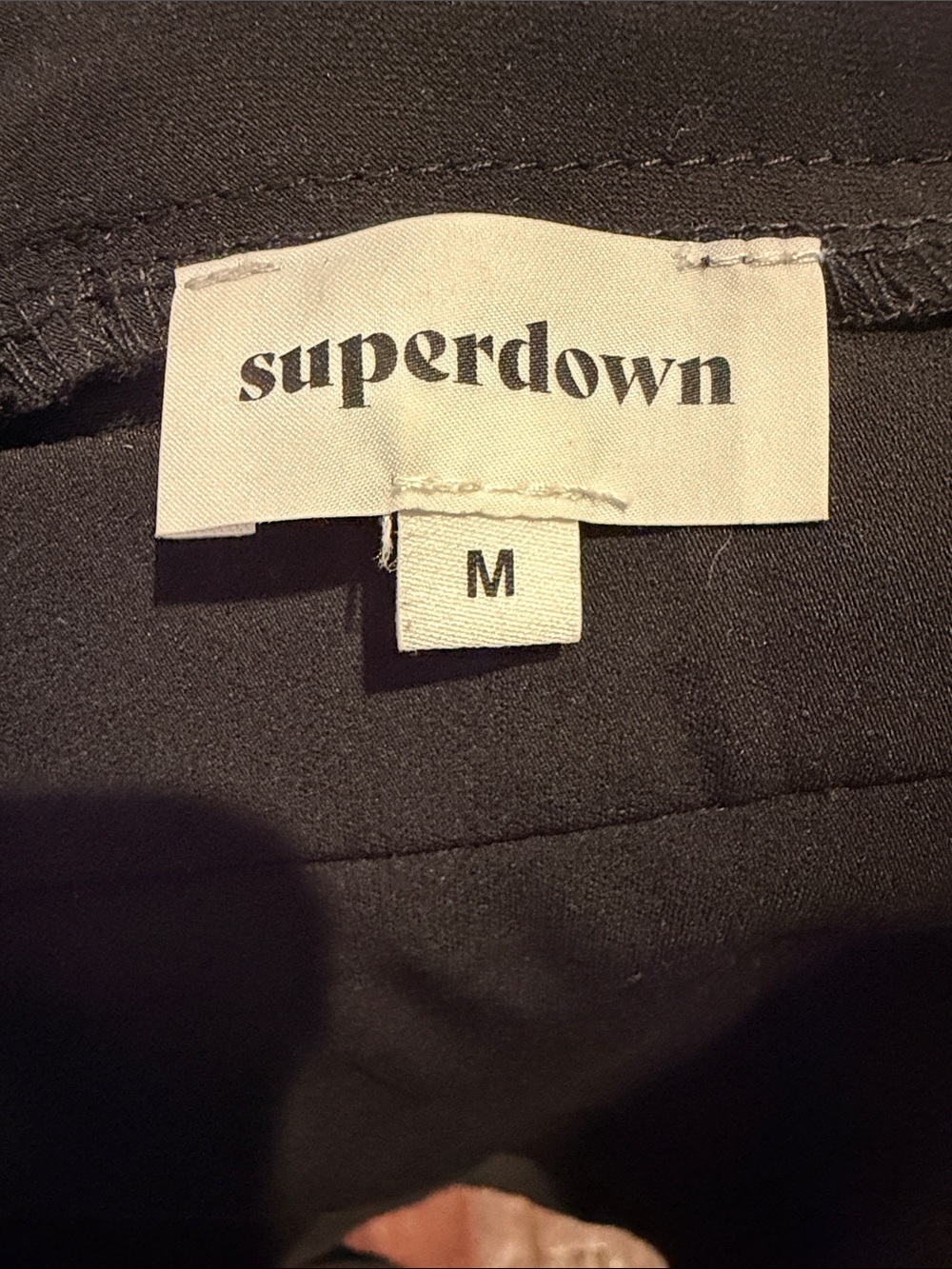 superdown Black Ruffle Mini Skirt - Picture 3 of 3